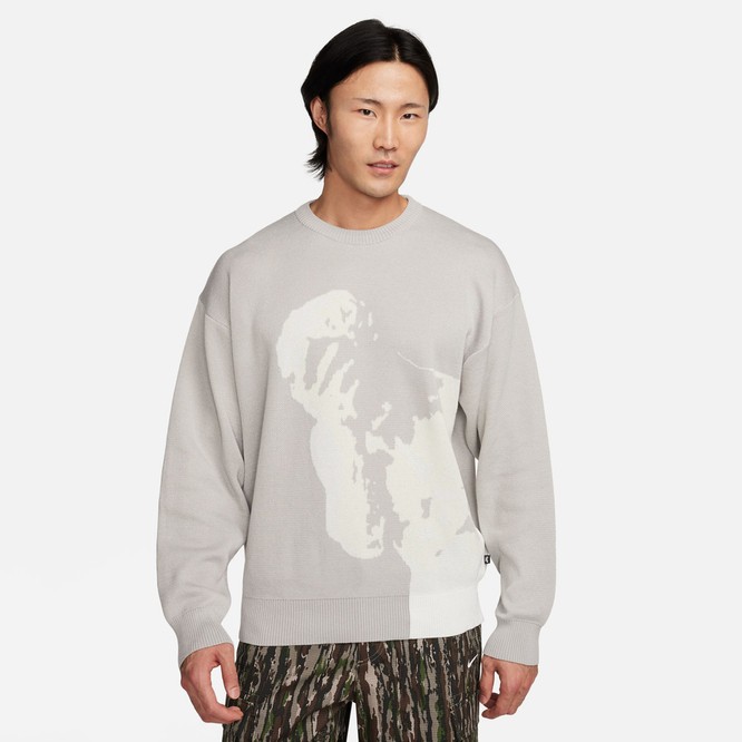 Nike SB Cain Skate Sweater (Light Iron Ore)