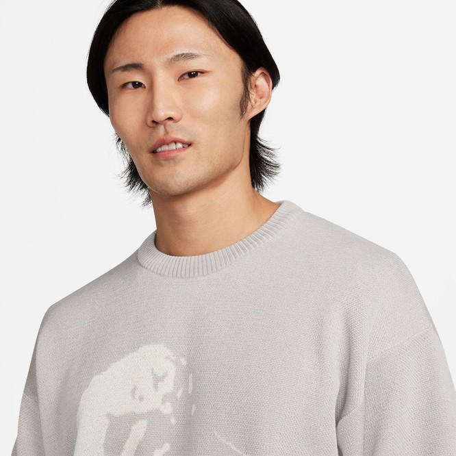 Nike SB Cain Skate Sweater (Light Iron Ore)