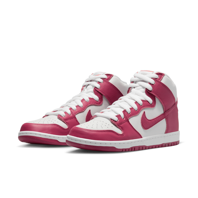 Nike SB Dunk High Pro ISO (Sweet Beet / White / Sweet Beet)