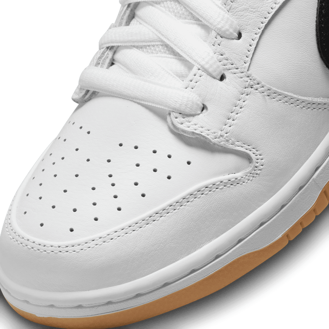 Nike SB Dunk Low Pro ISO (White / Black / Gum Light Brown)