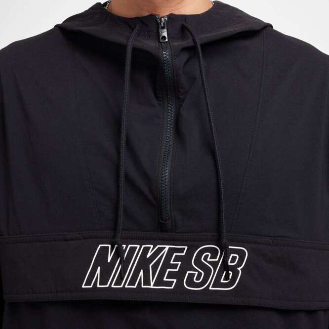 Nike SB Essential Anorak Jacket (Black / White)