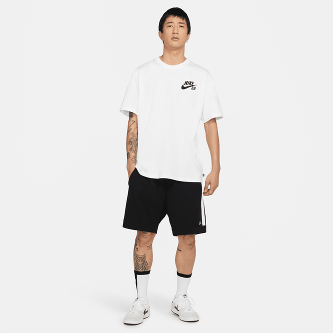 Nike SB Logo Skate Tee (White / Black)