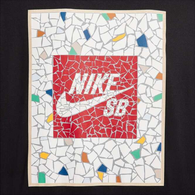 Nike SB Mosaic Tee (Black)