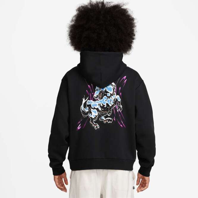 Nike SB Stallion Skate Hoodie (Black / White)