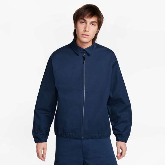 Nike SB Woven Twill Premium Skate Jacket (Midnight Navy)