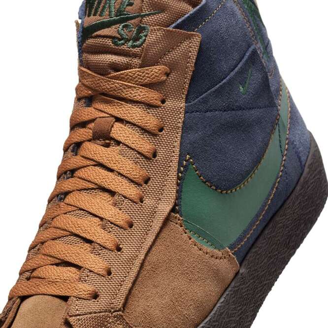 Nike SB Zoom Blazer Mid Premium (Legend Dark Brown / Fir / Obsidian)