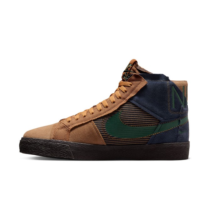 Nike SB Zoom Blazer Mid Premium (Legend Dark Brown / Fir / Obsidian)