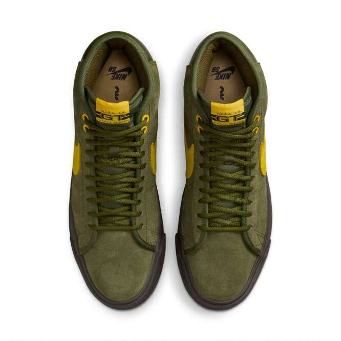 Nike SB x Anithero Zoom Blazer Mid (Rough Green / Amarillo / Rough Green)