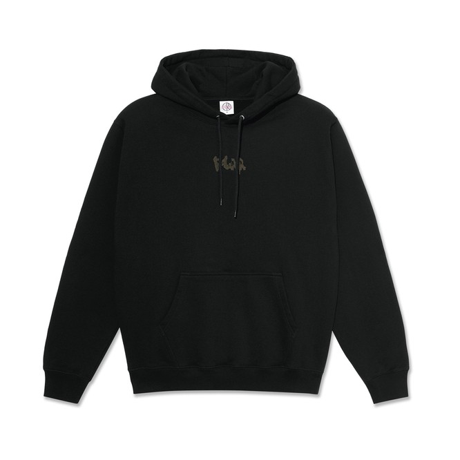 Polar Skate Co. Drip Logo Dave Hoodie (Black)