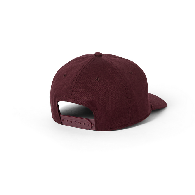 Polar Skate Co. Jake Cap Twill Stretch Logo (Dark Wine)