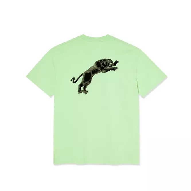 Polar Skate Co. Tape and Panther Tee (Mint Green)