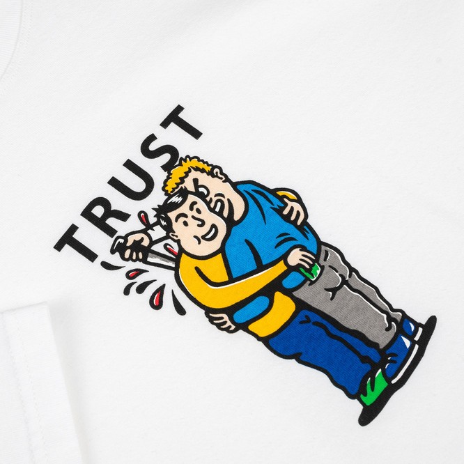 Polar Skate Co. Trust Tee (White)