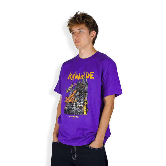 Raw Hide x Swanski Mayhem T-shirt (Purple)