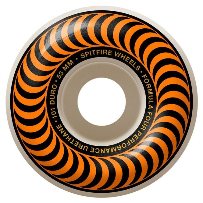 Spitfire Wheels Formula Four Classic (Orange) 101DU 53 mm