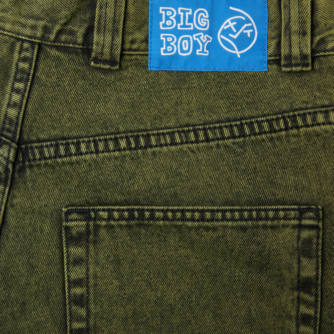 Spodnie Polar Skate Co. Big Boy Jeans (Green Black)