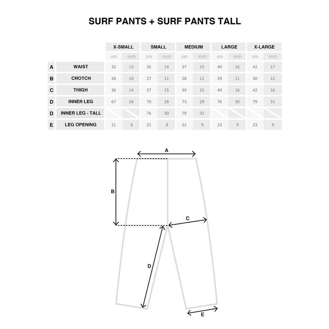 Spodnie Polar Skate Co. Surf Pants (Brass)