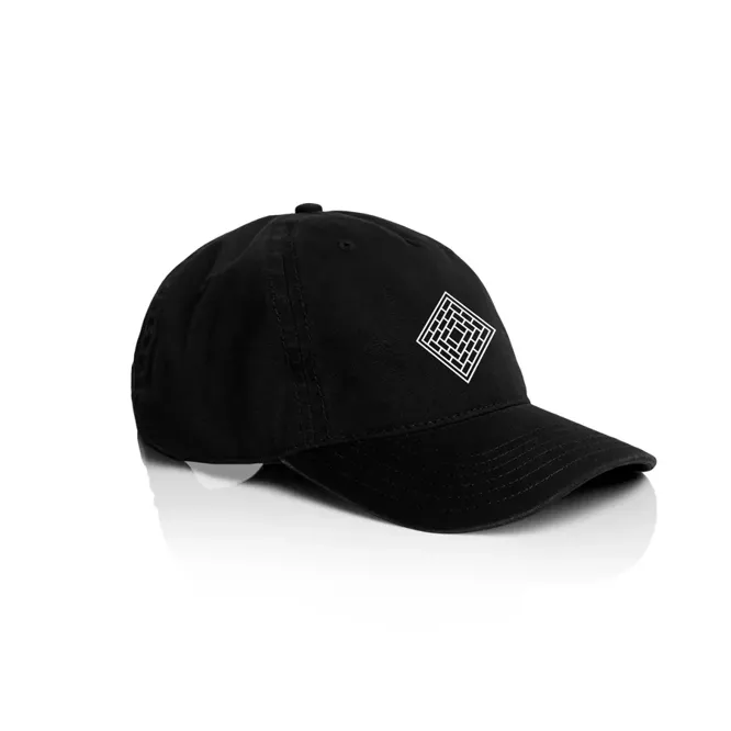 The National Skateboard Co. Embroidered Logo Cap (Black)