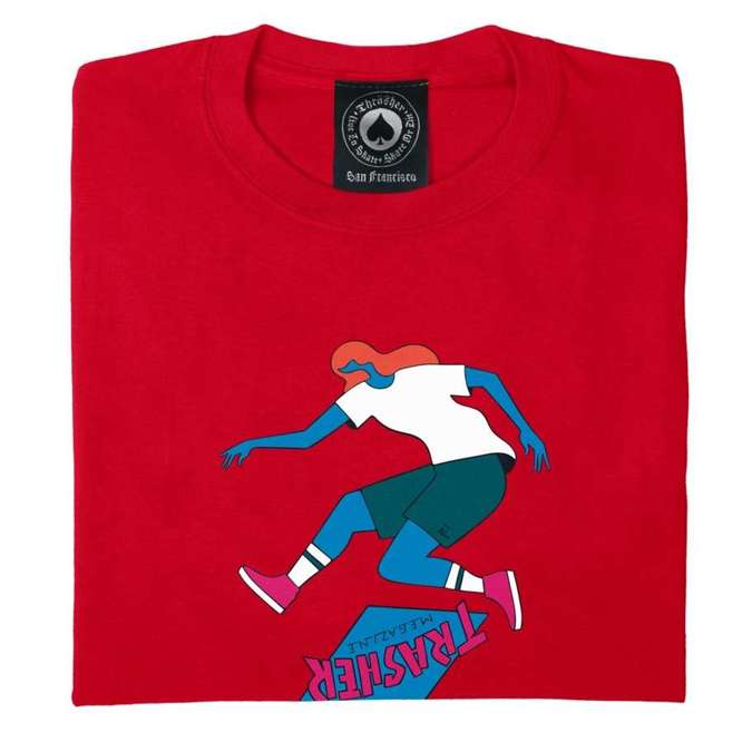 Thrasher x Parra Trasher Tre Tee (Red)