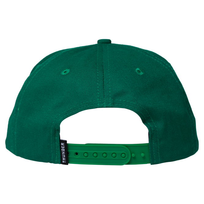 Thunder Trucks Bolt Script Snapback (Teal)