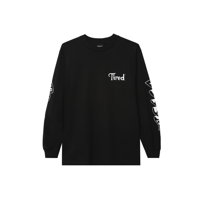 Tired Skateboards Tired As Hell Longsleeve (Black)