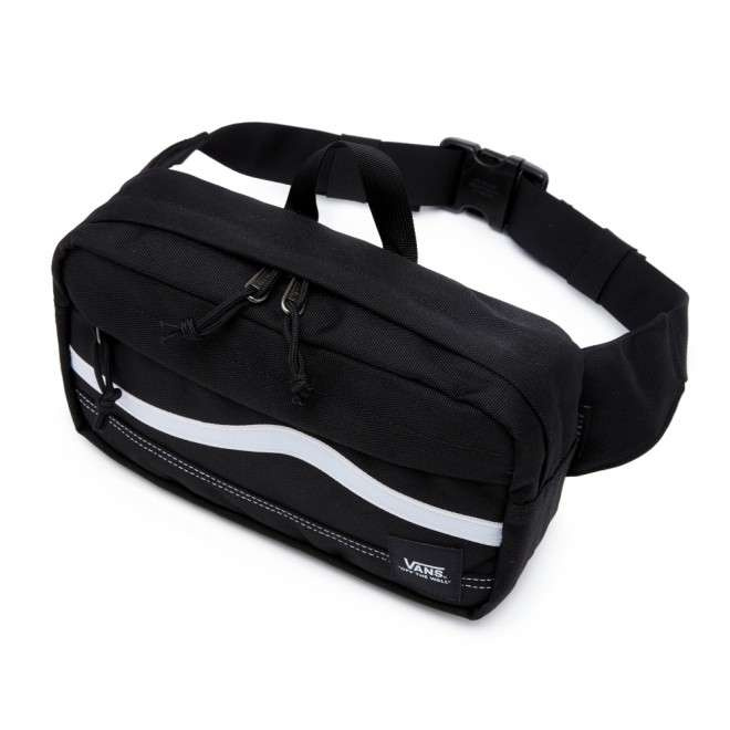Vans Construct Cross Body Bag (Black / White)