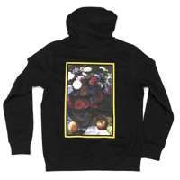 Bluza Poetic Collective Flower Hood (Black)