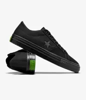 CONS x Sean Green One Star Pro (Black / Black / Sap Green)