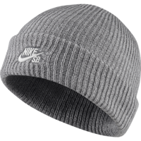 Czapka zimowa Nike SB Fisherman Beanie (Dark Grey Heather / White)