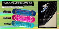 DECK REAL BROCK HOLOGRAPHIC OVAL 8,06" x 31,8"