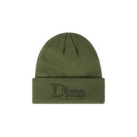 Dime Classic 3D Beanie (Olive Green)