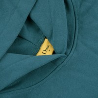 Dime Classic Embroidered Hoodie (Real Teal)