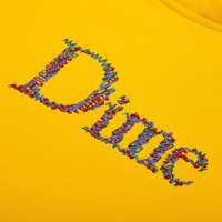 Dime Scribble Classic Logo Hoodie (Yellow)