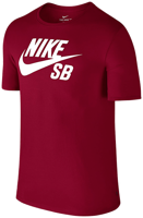 Koszulka Nike SB Logo T-Shirt (Red Crush / White)