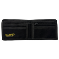 Krooked Skateboarding Eyes Bi-Fold Wallet (Black)