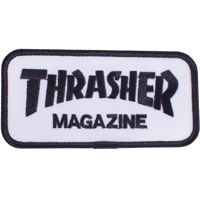 Naszywka Thrasher Logo (White / Black)
