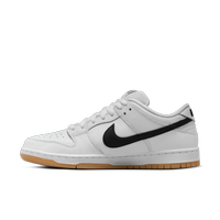 Nike SB Dunk Low Pro ISO (White / Black / Gum Light Brown)