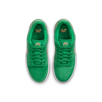 Nike SB Dunk Low Pro (PS) (Lucky Green / Metallic Gold)