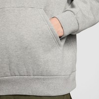 Nike SB Essential Skate Logo Hoodie (Dark Grey Heather / White)