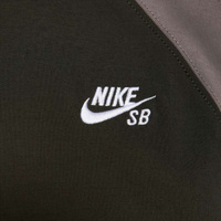 Nike SB Full Zip Woven Skate Jacket (Sequoia / Cave Stone / White)