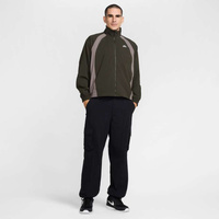 Nike SB Full Zip Woven Skate Jacket (Sequoia / Cave Stone / White)