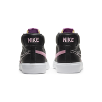 Nike SB Zoom Blazer Mid Edge L (Black / Pink Rise / White / Purple Nebula)
