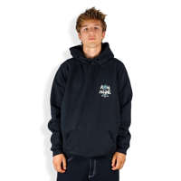 Raw Hide x Swanski Bosozoku Hoodie (Black)