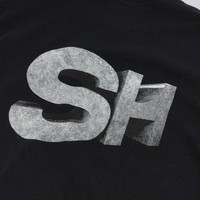 SH 3D QP Logo Solid Tee (Black)