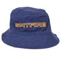 Spitfire Classic 87' Reversible Bucket Hat (Reflective Silver / Navy)