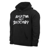 Thrasher Skate and Destroy Hood (Black / White)