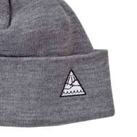 Youth Skateboards Triangle Plain Beanie (Grey)